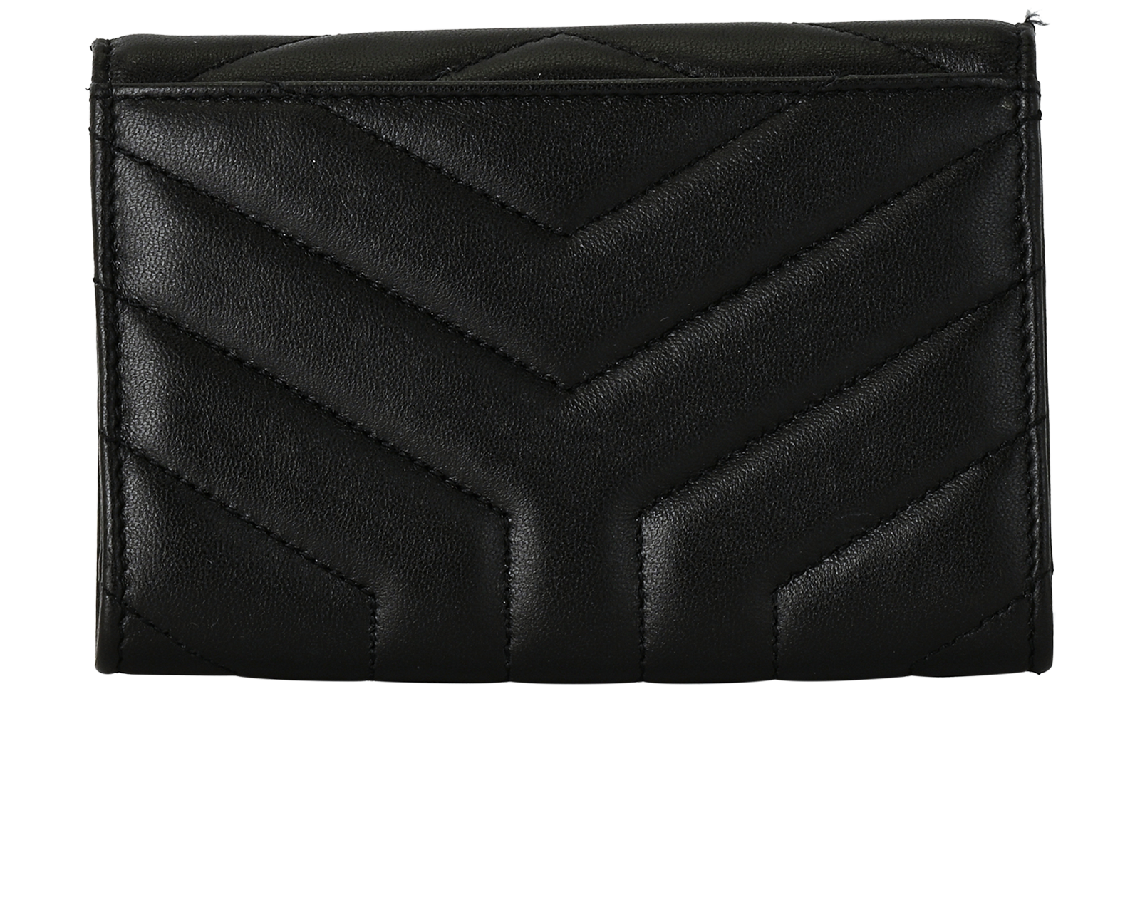 Saint Laurent Coin Purse, &pound;210, Accessories, Black, Leather, Back view